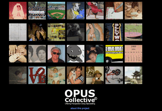Opus Collective homepage